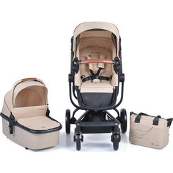 Cangaroo Ellada Καρότσι Μωρού 2 σε 1 Beige