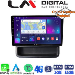LM Digital ZE8893 Ηχοσύστημα Αυτοκινήτου με Οθόνη Αφής Bluetooth & GPS
