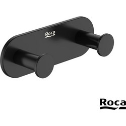 Άγκιστρο Διπλό Hotels Black A817571C40 Roca