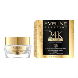 Eveline Prestige 24k Snail & Caviar Anti-wrinkle Night Cream 50ml