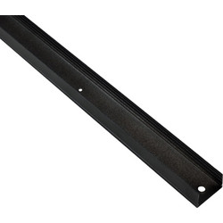 GLOBOSTAR(R) NEONIO-B 90771-3M Βάση Στήριξης για Neon Flex LED Αδιάβροχο IP65 - Μαύρο Ματ - Μ300 x Π2.9 x Υ1.9cm 90771-3M