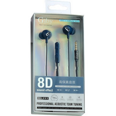 Gjby GJ-393 Handsfree In-Ear 3.5mm Blue