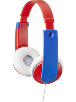 JVC HA-KD7 Ενσύρματα Ακουστικά On Ear Μπλε Κόκκινα