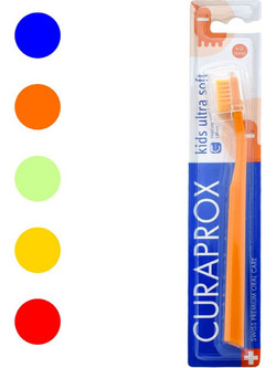 Curaprox Kids 5500 Ultra Soft Παιδική Οδοντόβουρτσα Φούξια