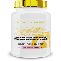 Scitec Nutrition Collagen Xpress Fruit Punch με Υαλουρονικό Οξύ & Βιταμίνη C 475gr