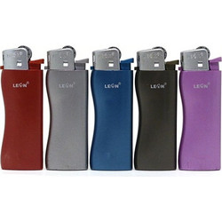 Leon Mini Surf Metallic Αναπτήρας Τεμάχιο