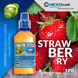 Natura Strawberry Hypermix Ultra 4ml/60ml Flavorshot Γλυκιά - Φρούτο