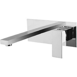 Μπαταρία νιπτήρα εντοιχισμού Χρωμέ The Box TBW-1028