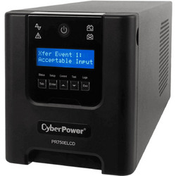 Cyberpower PR750ELCD UPS Line Interactive 750VA 675W Καθαρού Ημιτόνου με 6 Πρίζες C13