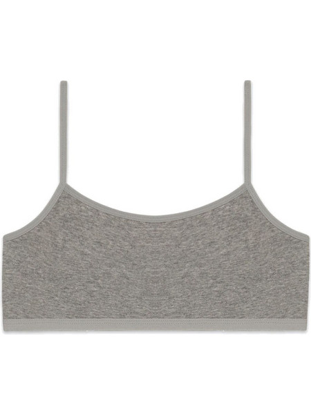 ΜΠΟΥΣΤΑΚΙ MINERVA BASIC TEEN'S BUSTIER ΓΚΡΙ ΜΕΛΑΝΖΕ