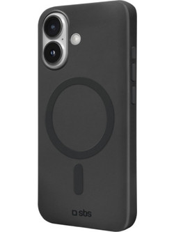 SBS Instict Mag Cover Iphone 16 Plus Black Backcover - (INSTMAGIP1667K)