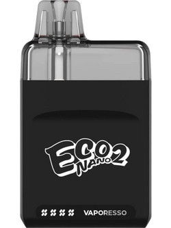 Vaporesso Eco Nano 2 Night Black Ηλεκτρονικό Τσιγάρο Pod Kit 6ml με Ενσωματωμένη Μπαταρία
