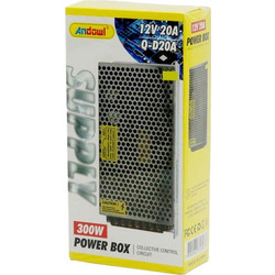 Τροφοδοτικό LED Ισχύος 300W με Τάση Εξόδου 12V Andowl Q-D20A