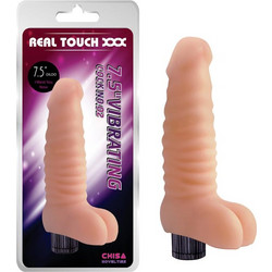 Chisa Novelties Real Touch No02 Ρεαλιστικός Δονητής 18.5cm Flesh