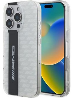 AMG Carbon Pattern Case for iPhone 16 Pro Max White