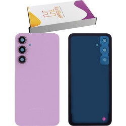 SAMSUNG A35 5G A356 BATTERY COVER + CAMERA COVER + LENS + ΑΥΤΟΚΟΛΛΗΤΗ ΤΑΙΝΙΑ LILAC HYPER-FIX SERVICE PACK