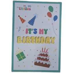The Littlies - Προσκλήσεις Party, It's My Birthday Σετ 6 Τεμ 646740