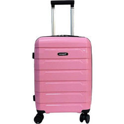 Seagull SG180 Βαλίτσα Καμπίνας 55x38x22cm με 4 Ρόδες Ροζ