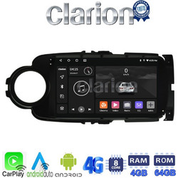 Clarion GL72254B Ηχοσύστημα Αυτοκινήτου με Οθόνη Αφής & GPS
