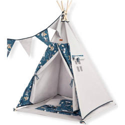 Sensillo Teepee Με Θέμα Φύση-Ζωάκια Navy Blue Χρώμα SILLO-8800