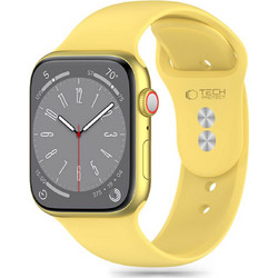 Tech-Protect Iconband Λουράκι Σιλικόνης Yellow (Apple Watch 42 / 44 / 45 / 49mm)