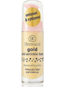 Dermacol Gold Anti-Wrinkle Base Primer Προσώπου Cream 30ml