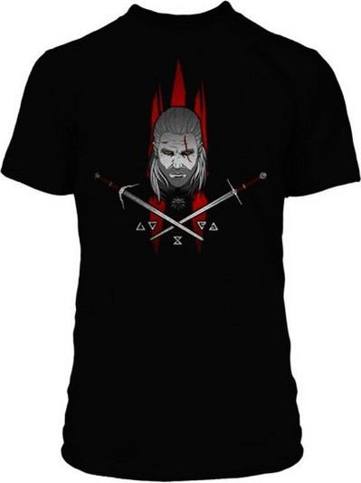 The Witcher! Fearless Gerald T-Shirt - Μαύρο