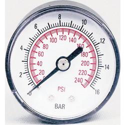 ΜΑΝΟΜΕΤΡΟ ΑΕΡΟΣΥΜΠΙΕΣΤΗ 1/8 Φ 40 mm 43110
