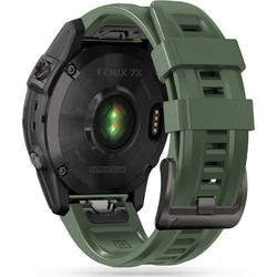 Tech-Protect Iconband Pro Λουράκι Σιλικόνης Green / Black (Garmin Fenix 3HR / 5X / 5X Plus / 6X / 6X Pro)
