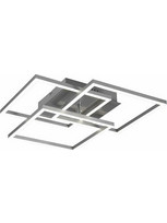 Φωτιστικό Οροφής - Πλαφονιέρα Mobile R62883107 28W Led 42x39x10cm Nickel Mat RL Lighting Μέταλλο