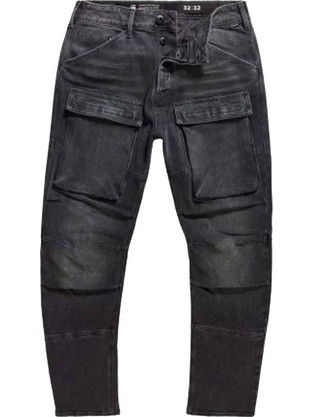 G-Star RAW Ανδρικό Τζιν Παντελόνι Κανονική Εφαρμογή Μαύρο D23972-B479-G108