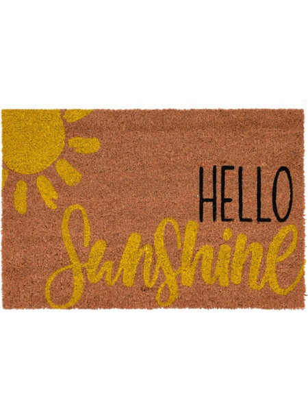 Χαλάκι εισόδου Hello sunshine 39x59εκ