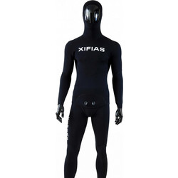Xifias Sub Open Cell Black Ολόσωμη Στολή Κατάδυσης Ξυρισμένη Neoprene για Αυτόνομη Κατάδυση 3mm