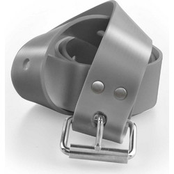 Ζώνη Μασσαλίας C4 Marseillaise Silicone Belt With S. Steel Buckle Ασημί