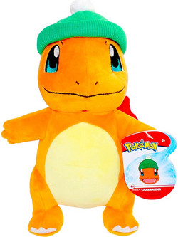 Jazwares Pokemon Charmander Xmas Holiday 20cm JW002845