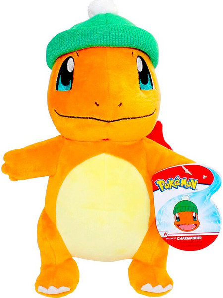 Jazwares Pokemon Charmander Xmas Holiday 20cm JW002845