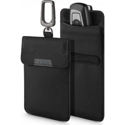 Θήκη Κλειδιών Αυτοκινήτου Spigen Pouch Keyless RFID Signal Blocker Black (AFA03754)