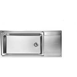 Foster Evo Ένθετος Νεροχύτης Inox Σατινέ 3219052 Δεξί 116x50cm