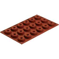 Φόρμα Σιλικόνης Mini Donut Στρογγυλό 18 θέσεων