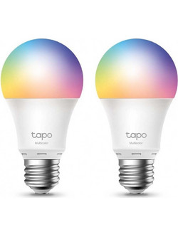 TP-LINK L530E Smart Λάμπες LED για Ντουί E27 RGBW 806lm Dimmable 2τμχ