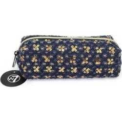 W7 Denim & Sequin Γυναικείο Νεσεσέρ Μπλε