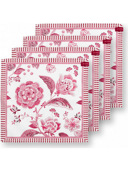 PIP STUDIO - ΣΕΤ/4 ΒΑΜΒΑΚΕΡΕΣ ΠΕΤΣΕΤΕΣ ΦΑΓΗΤΟΥ 40cm X 40cm