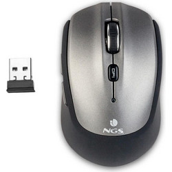NGS Frizz-BT Ασύρματο Bluetooth Ποντίκι Silver