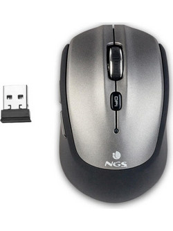 NGS Frizz-BT Ασύρματο Bluetooth Ποντίκι Silver