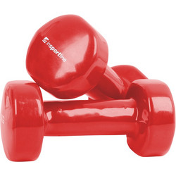 Insportline Σετ Βαράκια Στρογγυλά Βινυλίου 2x1.5kg