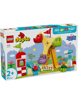 Lego Duplo Peppa Pig Funfair για 2+ Ετών 10453