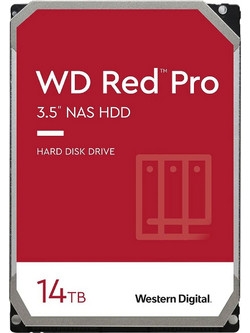 Western Digital Red Pro 14TB HDD Σκληρός Δίσκος 3.5" Sata 3 7200rpm με 512MB Cache