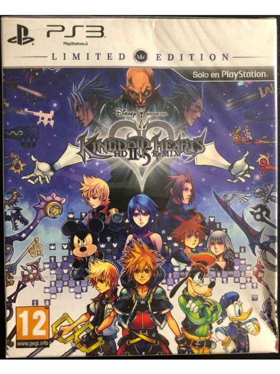 Kingdom Hearts HD 2.5 Remix Limited Edition PS3