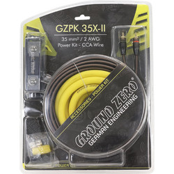 Σετ Καλωδίωσης Ενισχυτή Αυτοκινήτου 35mm / 2 AWG - Ground Zero GZPK 35X-II