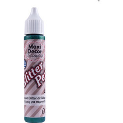 Πράσινο Glitter Pen για decoupage 28ML